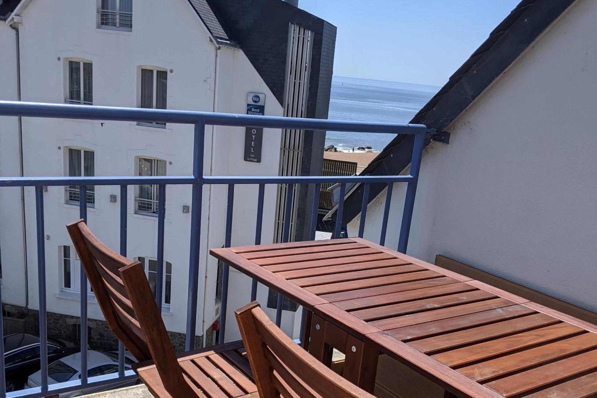T3 Sea View With Beach At 20M Saint-Marc-Sur-Mer Exteriör bild